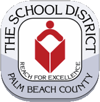 palm beach county school district logo schools affiliates florida schedules posted elementary extended bell hours education landscaping end south some